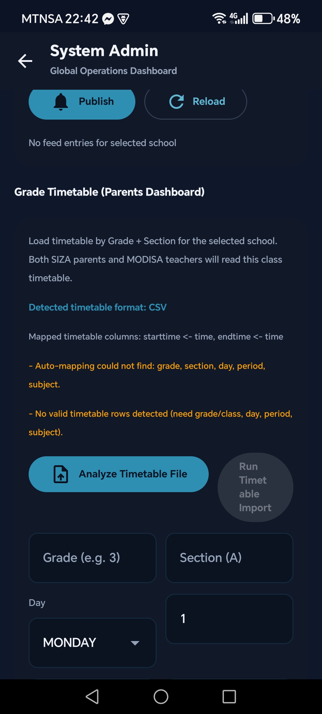 MODISA poster visual for classroom communication