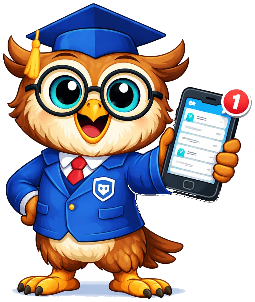 MOSI mascot for SIZA parents