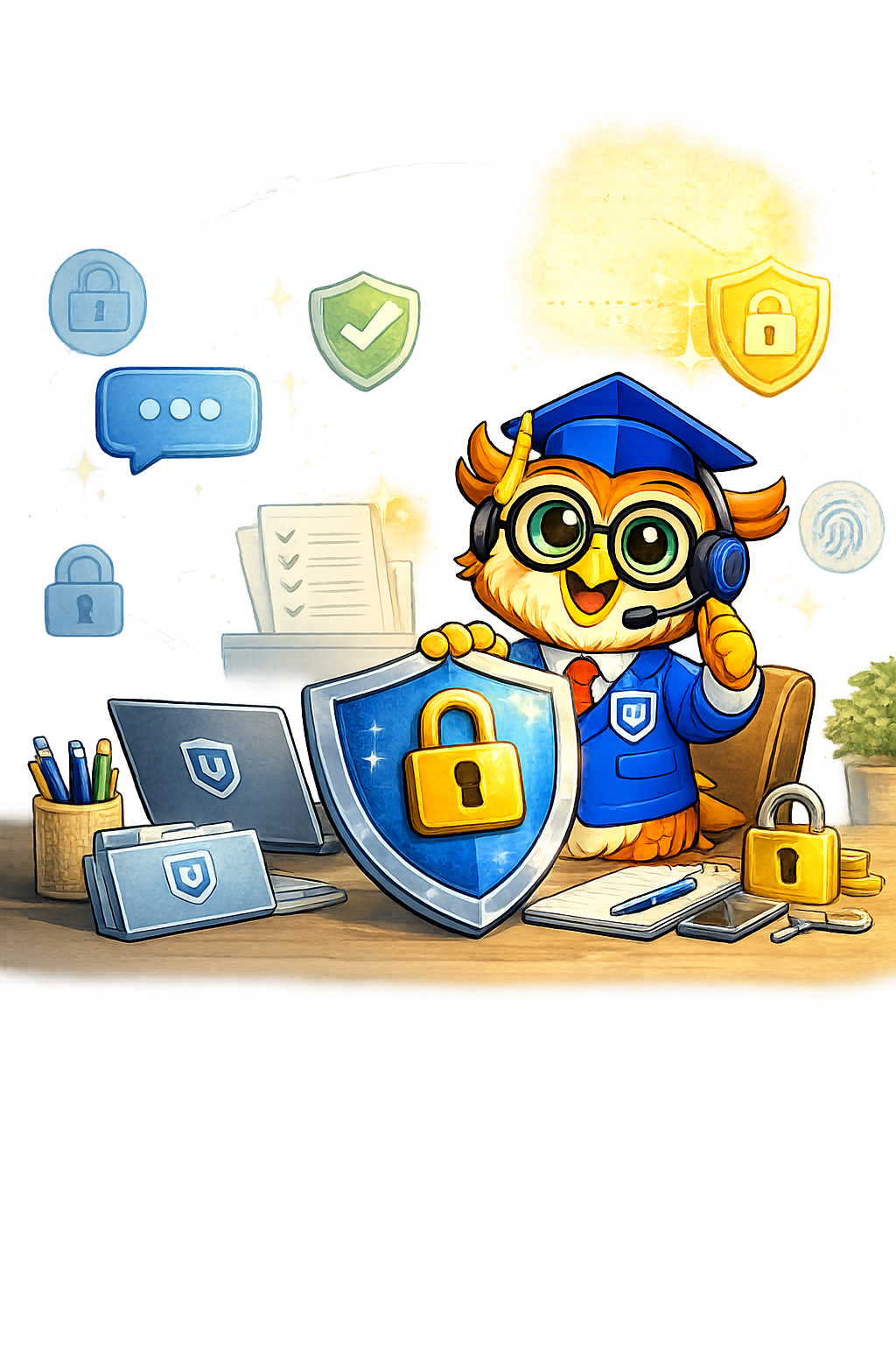 MOSI privacy guide mascot