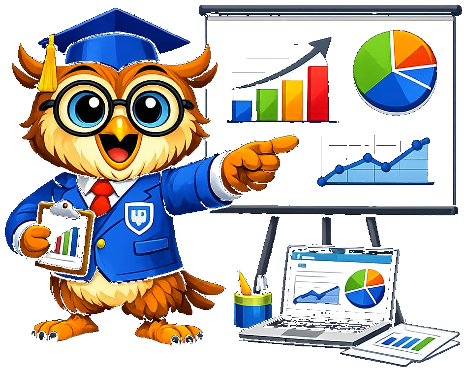 MOSI owl mascot for MODISA and SIZA